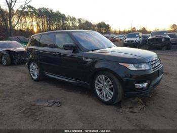  Salvage Land Rover Range Rover Sport