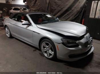  Salvage BMW 6 Series