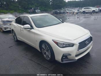  Salvage INFINITI Q50