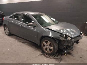  Salvage Pontiac G6