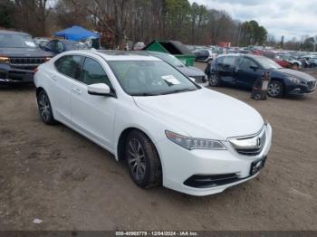  Salvage Acura TLX