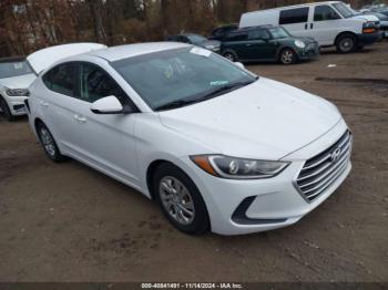  Salvage Hyundai ELANTRA