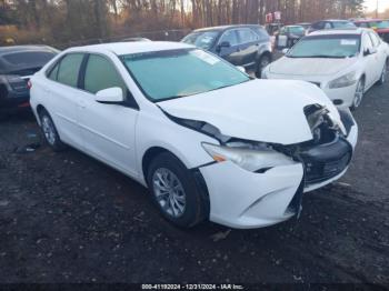  Salvage Toyota Camry