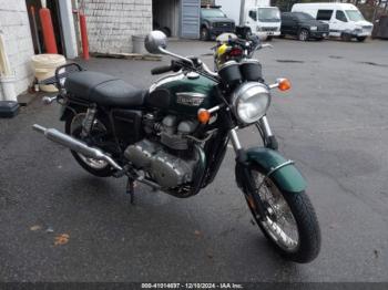  Salvage Triumph Motorcycle Bonneville