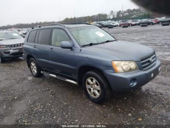  Salvage Toyota Highlander