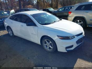  Salvage Chevrolet Malibu