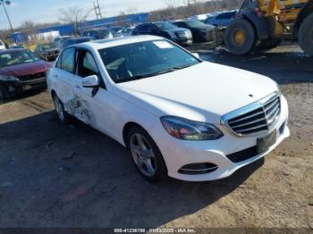  Salvage Mercedes-Benz E-Class