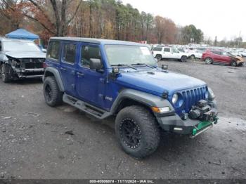  Salvage Jeep Wrangler