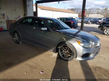  Salvage Mercedes-Benz E-Class