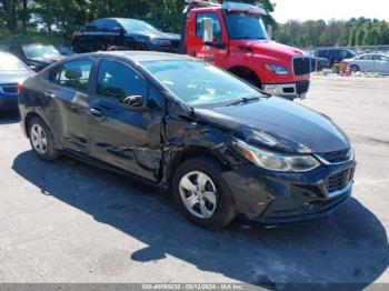  Salvage Chevrolet Cruze