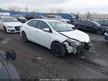  Salvage Toyota Corolla