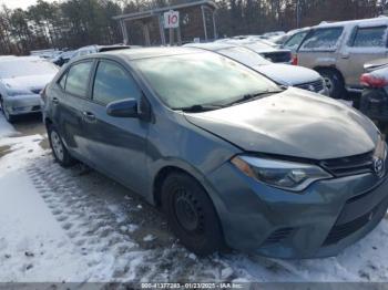  Salvage Toyota Corolla