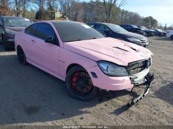  Salvage Mercedes-Benz C-Class