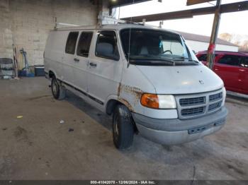  Salvage Dodge Ram Van 2500