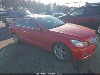  Salvage Mercedes-Benz E-Class