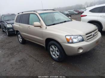  Salvage Toyota Highlander