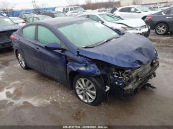  Salvage Hyundai ELANTRA