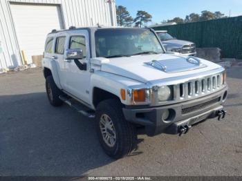  Salvage HUMMER H3 Suv