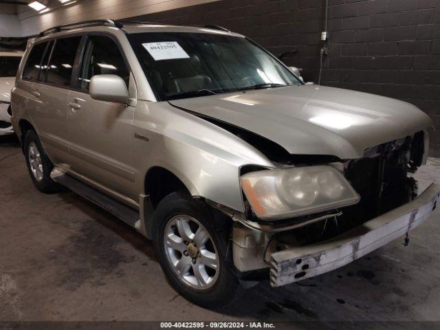  Salvage Toyota Highlander