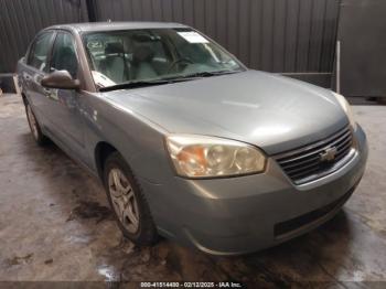  Salvage Chevrolet Malibu