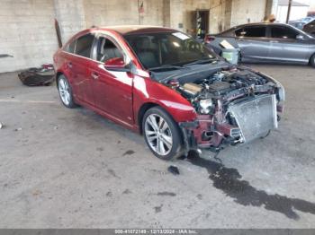  Salvage Chevrolet Cruze