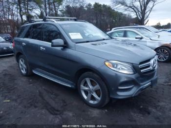  Salvage Mercedes-Benz GLE