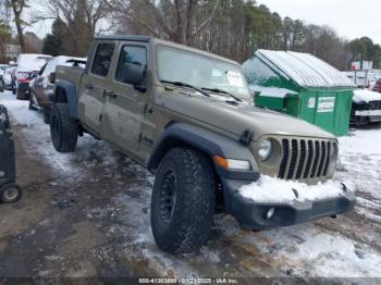  Salvage Jeep Gladiator