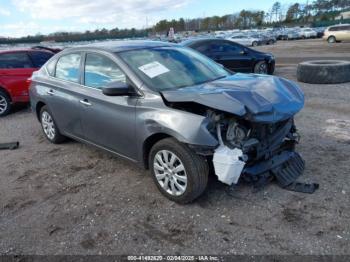  Salvage Nissan Sentra