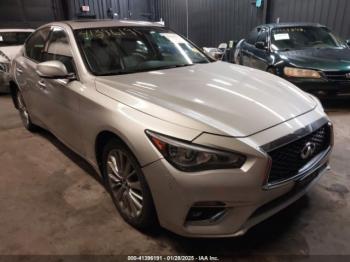  Salvage INFINITI Q50