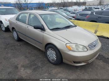  Salvage Toyota Corolla