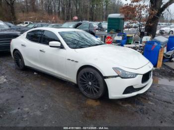  Salvage Maserati Ghibli