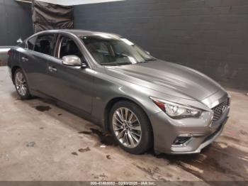  Salvage INFINITI Q50