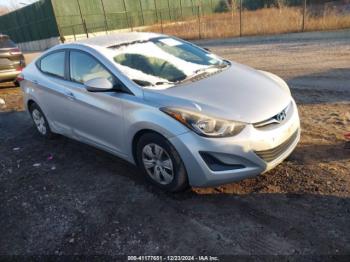  Salvage Hyundai ELANTRA