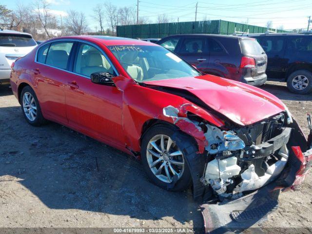  Salvage INFINITI G37x