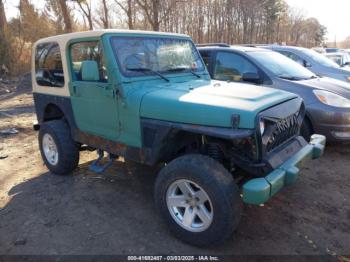  Salvage Jeep Wrangler