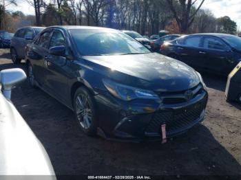  Salvage Toyota Camry