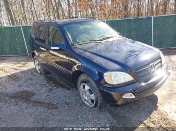  Salvage Mercedes-Benz M-Class