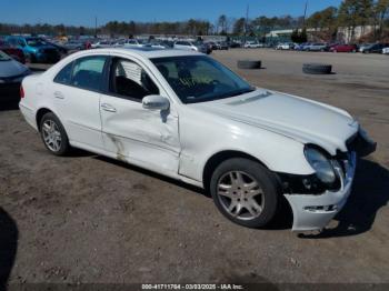  Salvage Mercedes-Benz E-Class