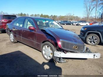  Salvage Lexus LS