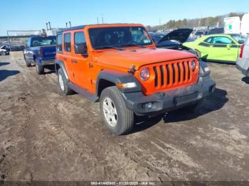  Salvage Jeep Wrangler