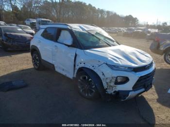  Salvage Chevrolet Trailblazer