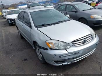  Salvage Toyota Corolla