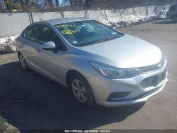  Salvage Chevrolet Cruze