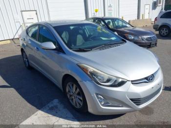  Salvage Hyundai ELANTRA