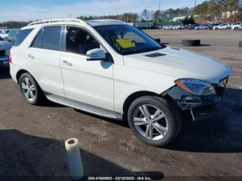  Salvage Mercedes-Benz M-Class