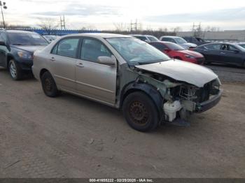  Salvage Toyota Corolla