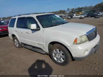  Salvage Lincoln Aviator