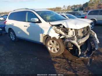  Salvage Nissan Pathfinder