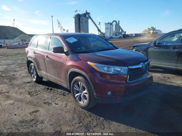  Salvage Toyota Highlander