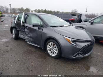  Salvage Toyota Corolla